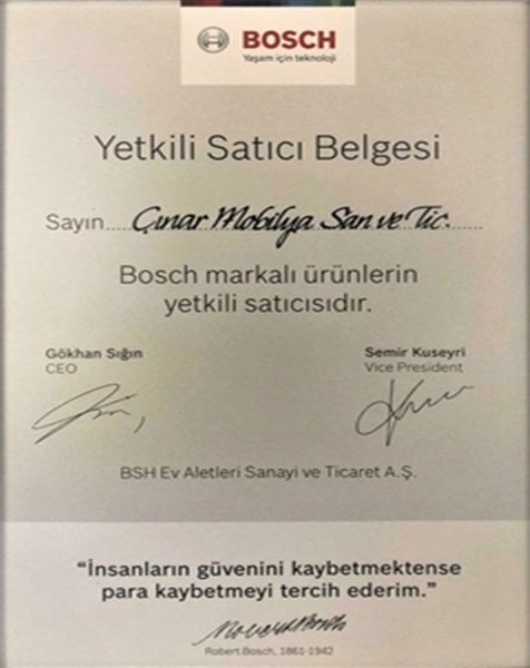 YETKİLİ SATICI