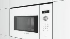 Bosch BFL524MW0 20 lt Beyaz Ankastre Mikrodalga Fırın