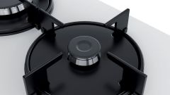 Bosch PNP7B2O10O 75 cm Doğalgazlı Beyaz Cam Ankastre Ocak