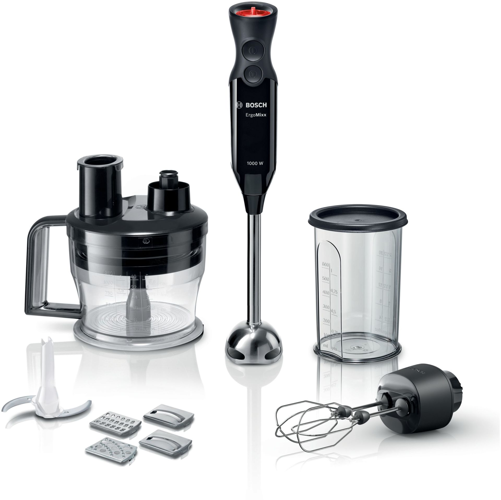 Bosch MS6CB6197 El Blenderı ErgoMixx 1000 W Siyah, Antrasit