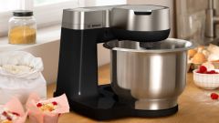 BOSCH MUMS2VM40 Mutfak Makinesi MUM Serie I 2 900 W Siyah, Gümüş