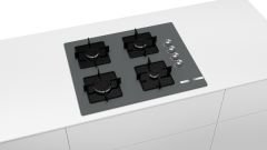 Bosch POP7C9O12O Gri Cam Ankastre Ocak