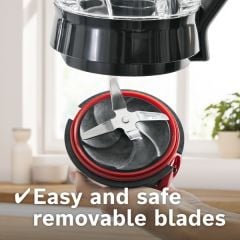 Bosch MMB6177S VitaPower 1200 W Blender Seti