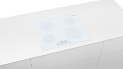 Bosch PKE612FA2E Elektrikli Seramik Beyaz Ankastre Ocak