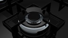 Bosch POH7C6O12O Wok Gözlü Siyah Cam Ankastre Ocak