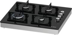 Bosch POP0C6O12O Siyah Cam Set Üstü Ocak