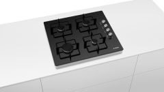 Bosch POP0C6O12O Siyah Cam Set Üstü Ocak