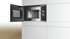 Bosch BFL520MS0 20 lt Siyah Ankastre Mikrodalga Fırın