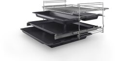 Bosch HBF537EG5T Black Inox Ankastre Fırın