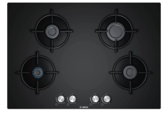 Bosch PNP7B6O10O 75 cm Siyah Cam Ankastre Ocak