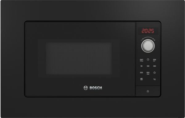 Bosch BFL623MB3 20 lt Siyah Ankastre Mikrodalga Fırın