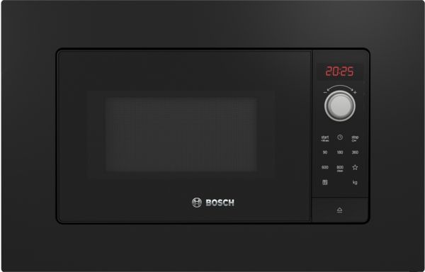 Bosch BFL623MB3 20 lt Siyah Ankastre Mikrodalga Fırın