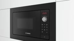 Bosch BFL623MB3 20 lt Siyah Ankastre Mikrodalga Fırın