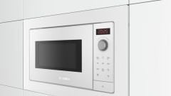 Bosch BFL623MW3 20 lt Beyaz Ankastre Mikrodalga Fırın