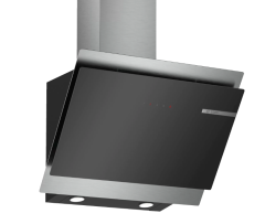 Bosch DWK68AK60T Siyah Cam Duvar Tipi Davlumbaz