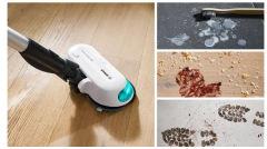 Bosch ProHijyenik Aqua White BCS71HYG1Islak Kuru Akülü Dikey Süpürge