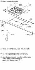 Bosch PBP0C2B82O Beyaz Set Üstü Ocak