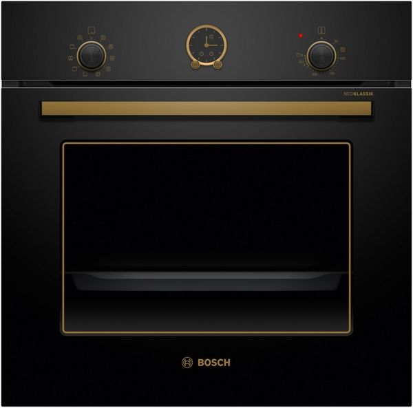 Bosch HBJN10YB2R NeoKlassik Siyah Ankastre Fırın