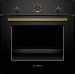 Bosch HBJN10YB2R NeoKlassik Siyah Ankastre Fırın