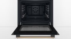 Bosch HBJN10YB2R NeoKlassik Siyah Ankastre Fırın