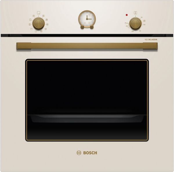 Bosch HBJN10YW0R NeoKlassik İnci Beyazı Ankastre Fırın