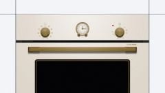 Bosch HBJN10YW0R NeoKlassik İnci Beyazı Ankastre Fırın