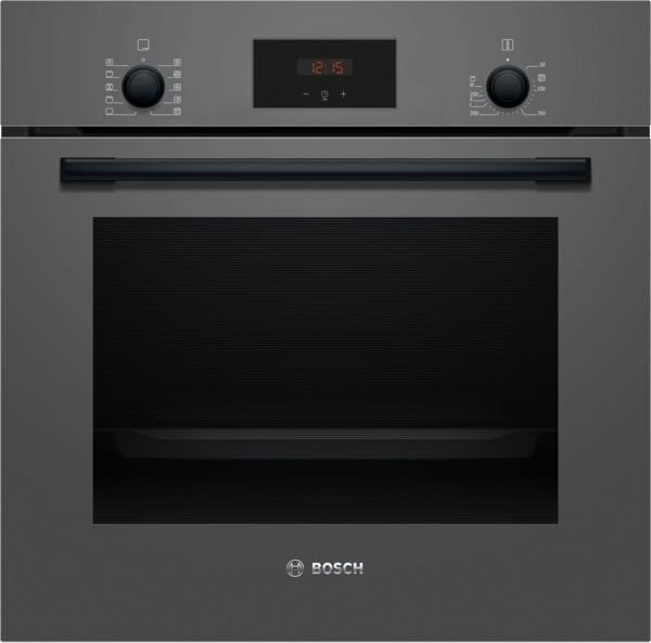 Bosch HBF512BH1T Antrasit Gri 66 lt Ankastre Fırın