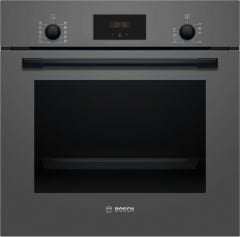 Bosch HBF512BH1T Antrasit Gri 66 lt Ankastre Fırın