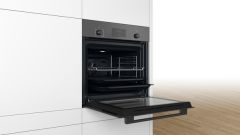 Bosch HBF512BH1T Antrasit Gri 66 lt Ankastre Fırın