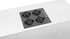 Bosch POP6C9O10L LPG'li Gri Cam Ankastre Ocak