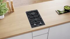 Bosch PRB3A6B70 Siyah Ankastre Domino Ocak