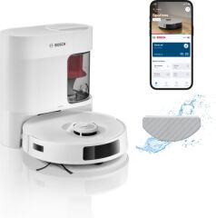Bosch Spotless Advanced BCRD2W Çöp İstasyonlu Akıllı Robot Süpürge
