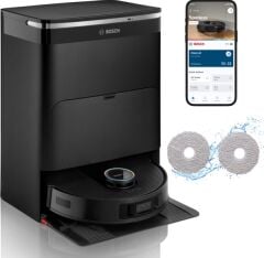 Bosch Spotless Max BCRDW3BX Çöp İstasyonlu Akıllı Robot Süpürge
