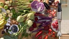 Bosch Serie 6 ErgoMaster MSM6M974 1600 W El Blender Seti