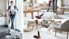 Bosch Unlimited 7 ProAnimal Red BCS711PET Şarjlı Dikey Süpürge