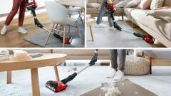 Bosch Unlimited 7 ProAnimal Red BCS711PET Şarjlı Dikey Süpürge